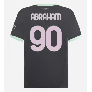 AC Milan Tammy Abraham #90 Rezervni Dres 2024-25 Kratak Rukavima